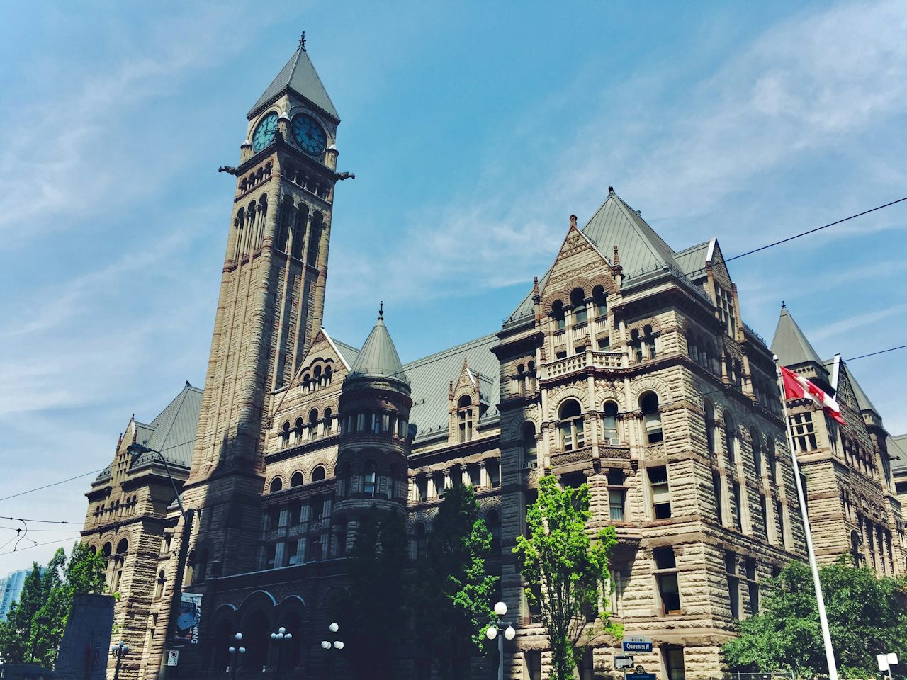Old City Hall and its clock tower, Toronto
